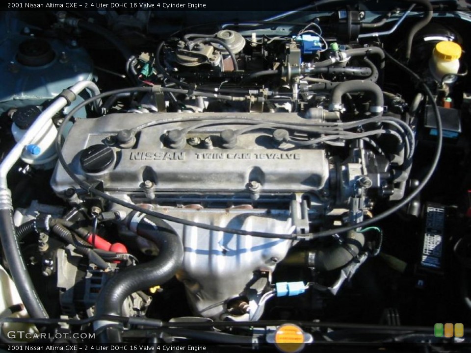 2.4 Liter DOHC 16 Valve 4 Cylinder Engine for the 2001 Nissan Altima #43113663