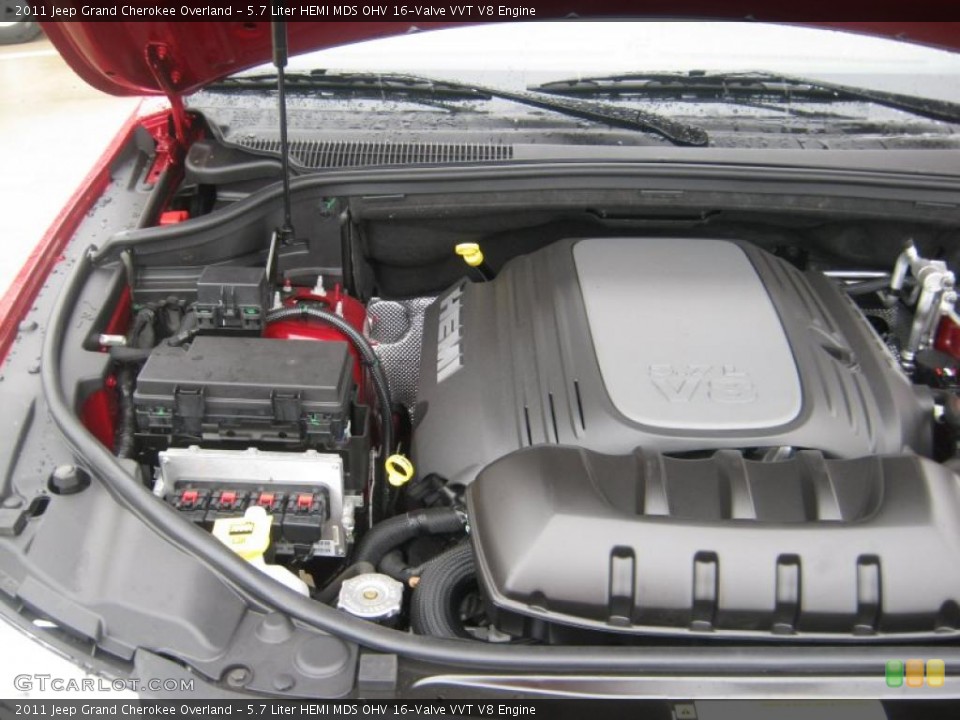 5.7 Liter HEMI MDS OHV 16-Valve VVT V8 Engine for the 2011 Jeep Grand Cherokee #43118853