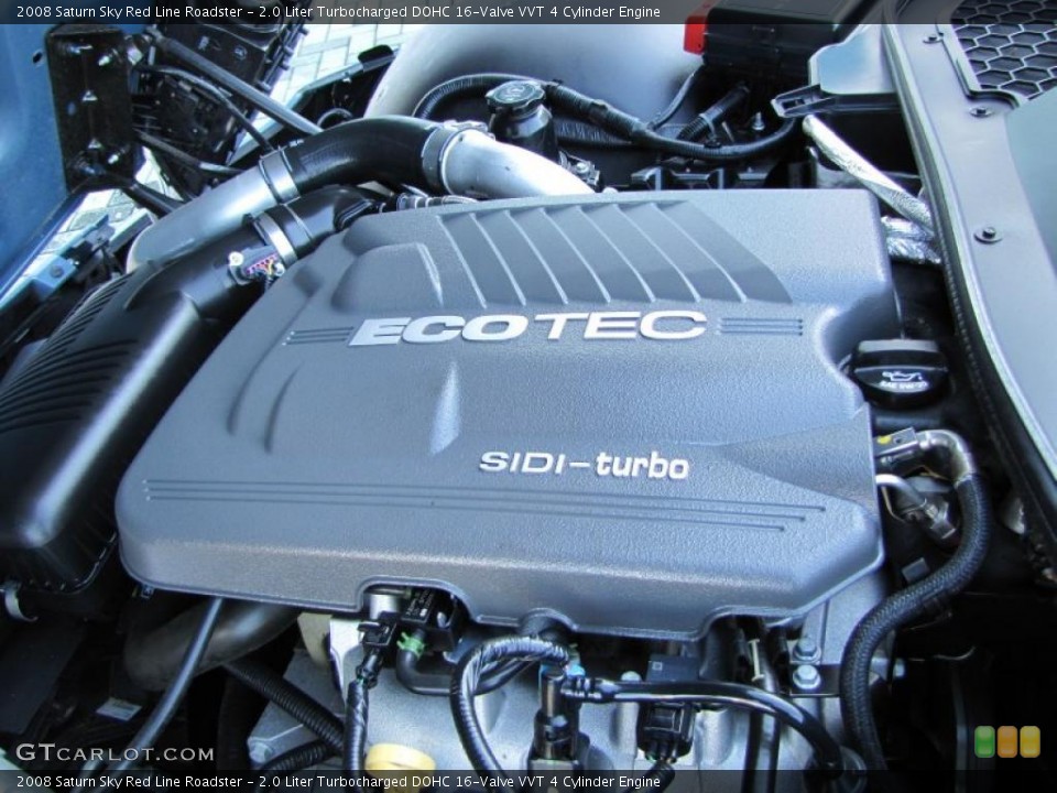 2.0 Liter Turbocharged DOHC 16-Valve VVT 4 Cylinder Engine for the 2008 Saturn Sky #43119249