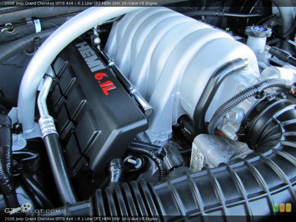 6.1 Liter SRT HEMI OHV 16-Valve V8 Engine for the 2008 Jeep Grand Cherokee #43120674