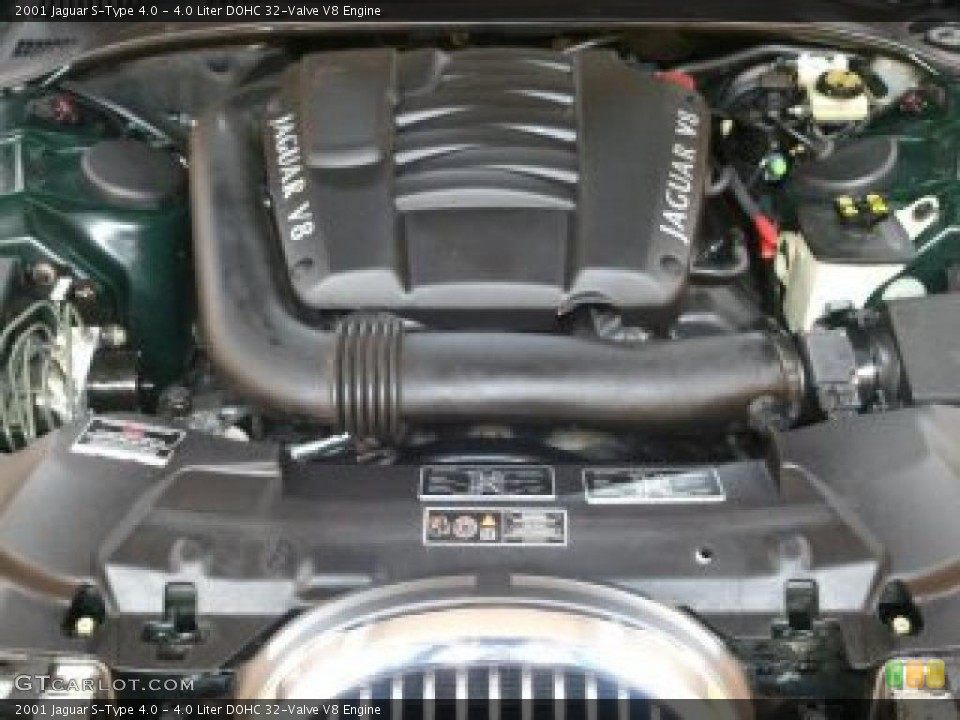 4.0 Liter DOHC 32-Valve V8 Engine for the 2001 Jaguar S-Type #43131047