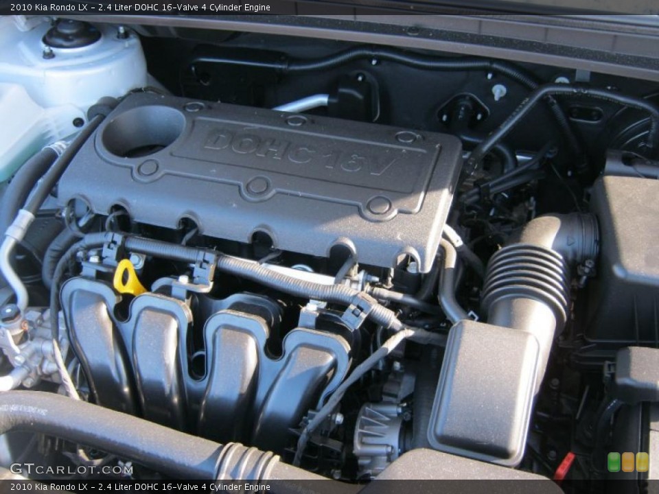 2.4 Liter DOHC 16-Valve 4 Cylinder Engine for the 2010 Kia Rondo #43131895