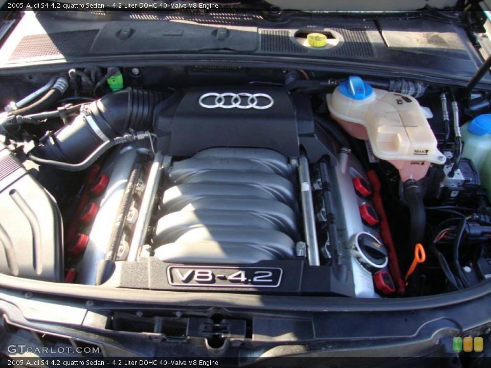 4.2 Liter DOHC 40-Valve V8 Engine for the 2005 Audi S4 #43132511