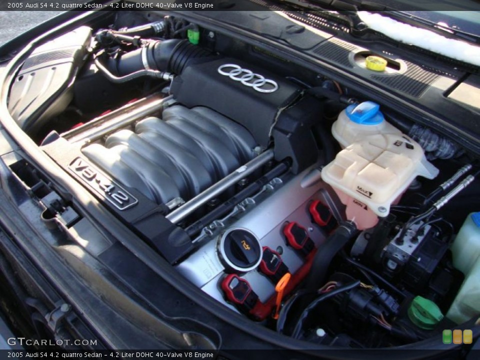 4.2 Liter DOHC 40-Valve V8 Engine for the 2005 Audi S4 #43132531