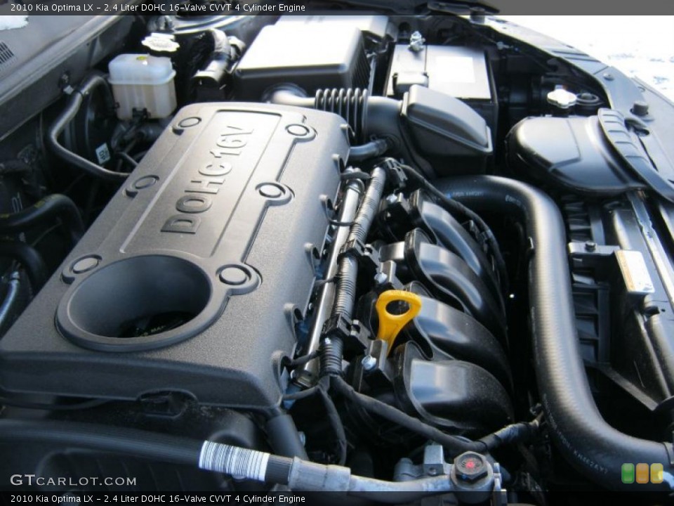 2.4 Liter DOHC 16-Valve CVVT 4 Cylinder Engine for the 2010 Kia Optima #43132847
