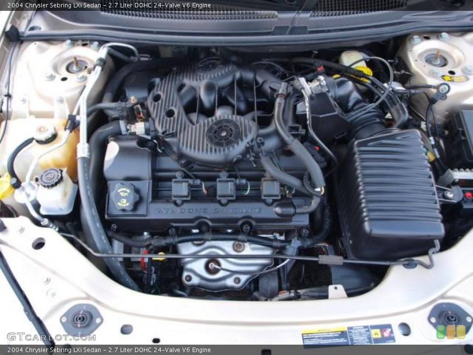 2.7 Liter DOHC 24-Valve V6 Engine for the 2004 Chrysler Sebring #43140744