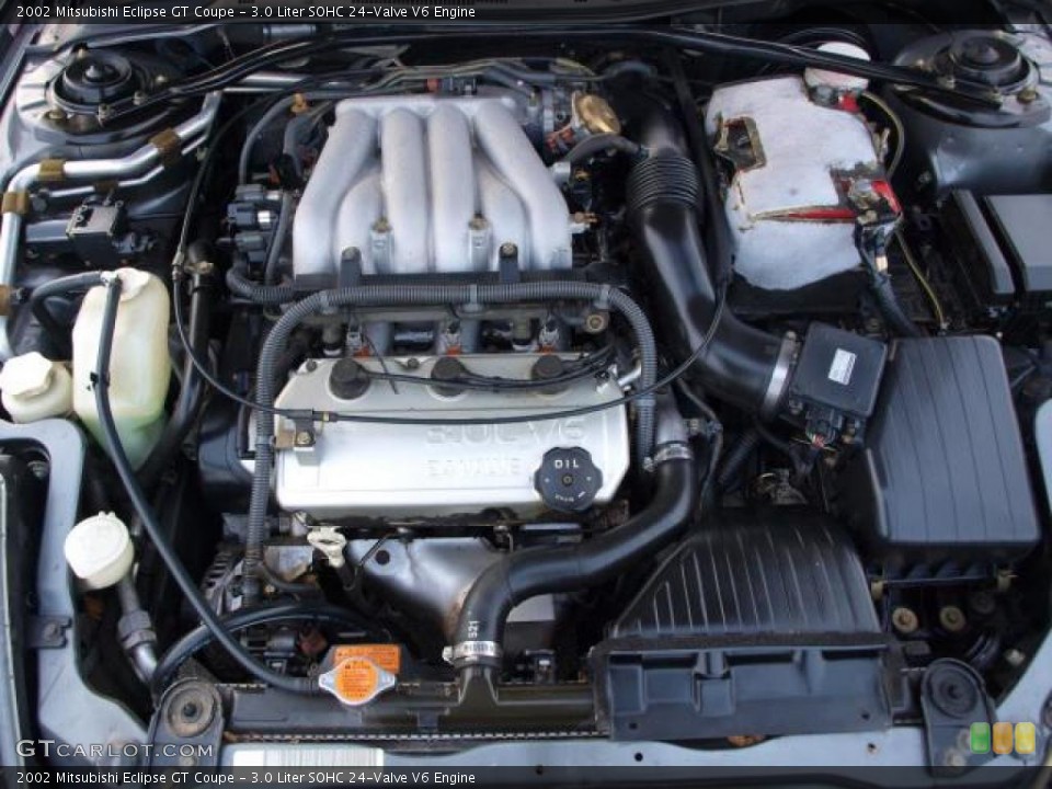 3.0 Liter SOHC 24-Valve V6 Engine for the 2002 Mitsubishi Eclipse #43141188