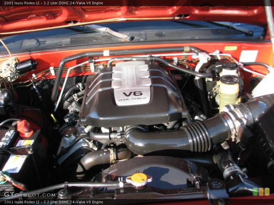 3.2 Liter DOHC 24-Valve V6 Engine for the 2001 Isuzu Rodeo #43144145