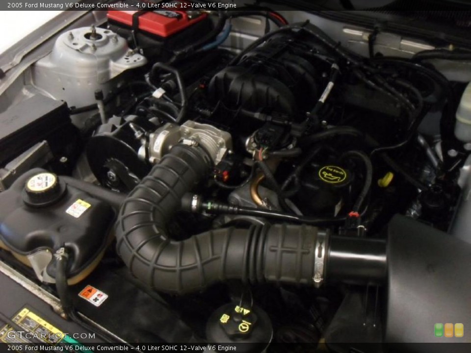 4.0 Liter SOHC 12-Valve V6 Engine for the 2005 Ford Mustang #43158281