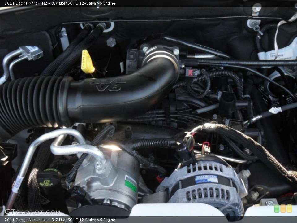 3.7 Liter SOHC 12-Valve V6 Engine for the 2011 Dodge Nitro #43163953
