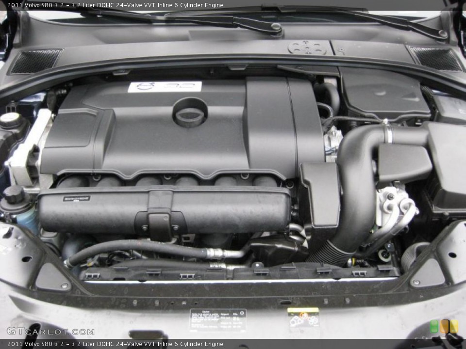 3.2 Liter DOHC 24-Valve VVT Inline 6 Cylinder Engine for the 2011 Volvo S80 #43172179
