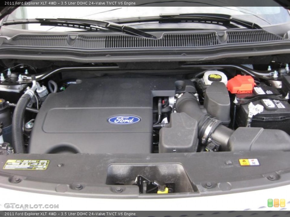 3.5 Liter DOHC 24-Valve TiVCT V6 Engine for the 2011 Ford Explorer #43173846