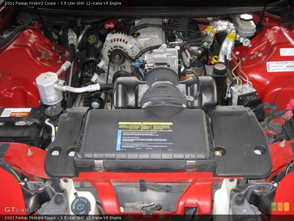 3.8 Liter OHV 12-Valve V6 Engine for the 2001 Pontiac Firebird #43175842