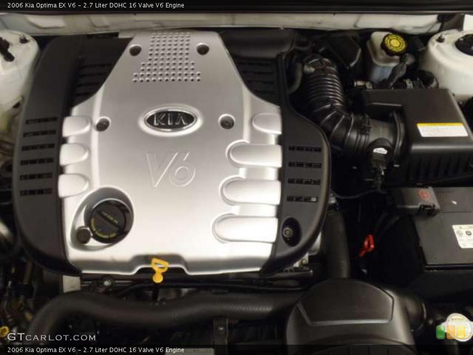 2.7 Liter DOHC 16 Valve V6 Engine for the 2006 Kia Optima #43185938