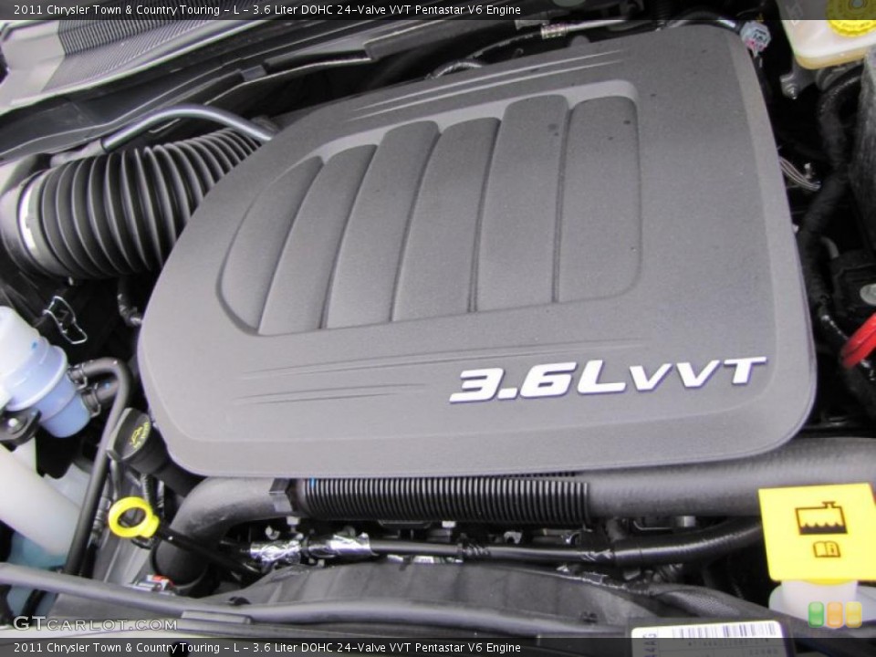 3.6 Liter DOHC 24-Valve VVT Pentastar V6 Engine for the 2011 Chrysler Town & Country #43192630