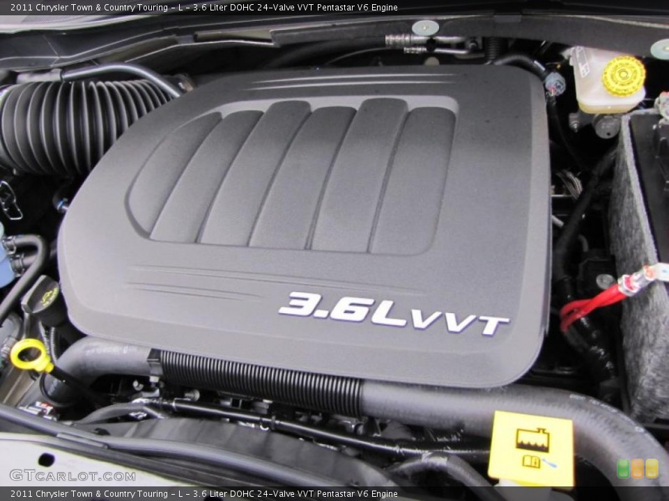3.6 Liter DOHC 24-Valve VVT Pentastar V6 Engine for the 2011 Chrysler Town & Country #43192838
