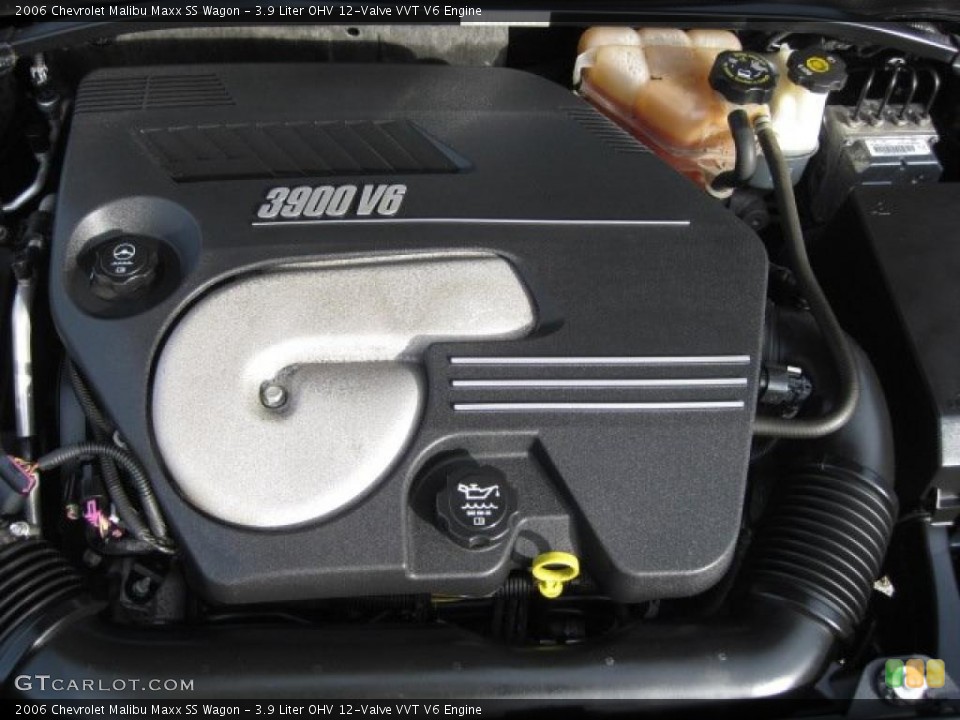 3.9 Liter OHV 12-Valve VVT V6 Engine for the 2006 Chevrolet Malibu #43197122