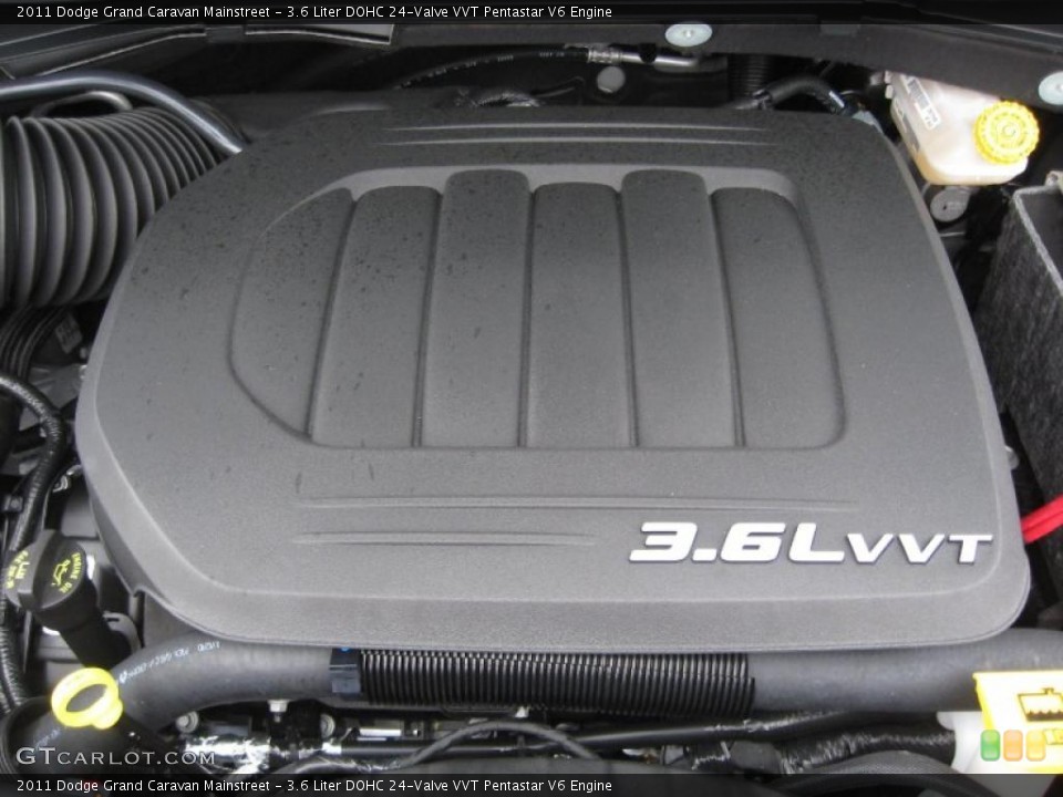 3.6 Liter DOHC 24-Valve VVT Pentastar V6 Engine for the 2011 Dodge Grand Caravan #43210390