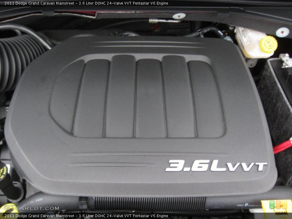 3.6 Liter DOHC 24-Valve VVT Pentastar V6 Engine for the 2011 Dodge Grand Caravan #43210682