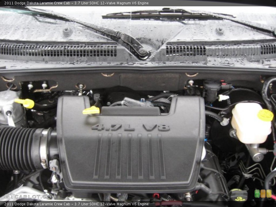 3.7 Liter SOHC 12-Valve Magnum V6 Engine for the 2011 Dodge Dakota #43212610