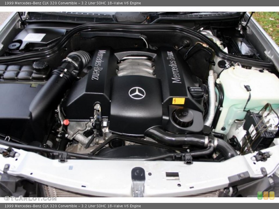3.2 Liter SOHC 18-Valve V6 Engine for the 1999 Mercedes-Benz CLK #43226775
