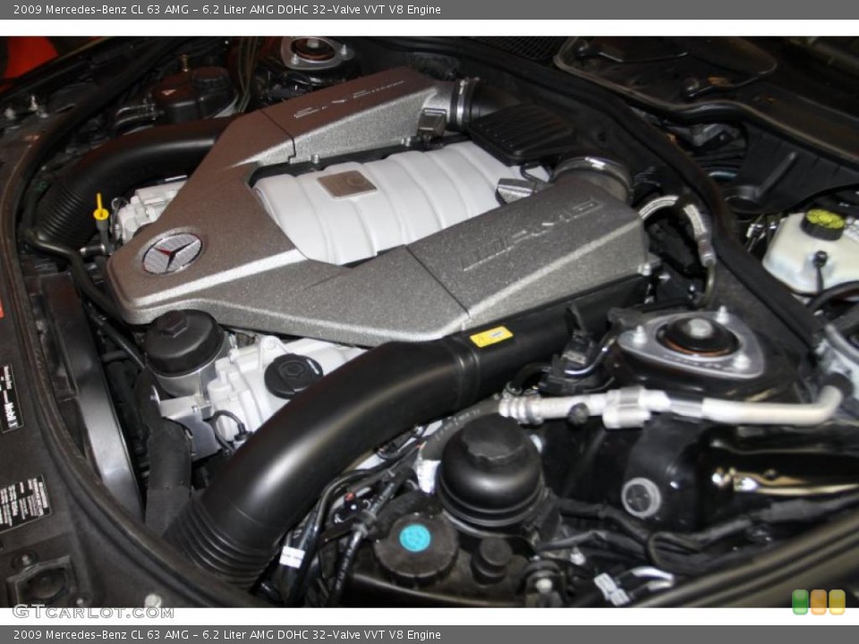 6.2 Liter AMG DOHC 32-Valve VVT V8 Engine for the 2009 Mercedes-Benz CL #43237240