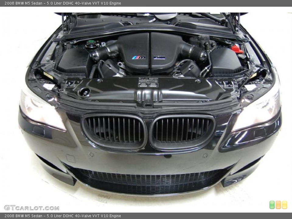 5.0 Liter DOHC 40-Valve VVT V10 Engine for the 2008 BMW M5 #43250926
