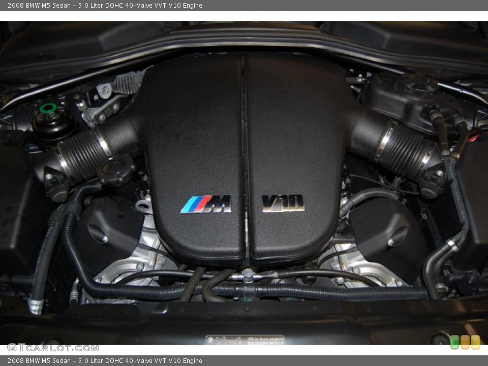 5.0 Liter DOHC 40-Valve VVT V10 Engine for the 2008 BMW M5 #43250938