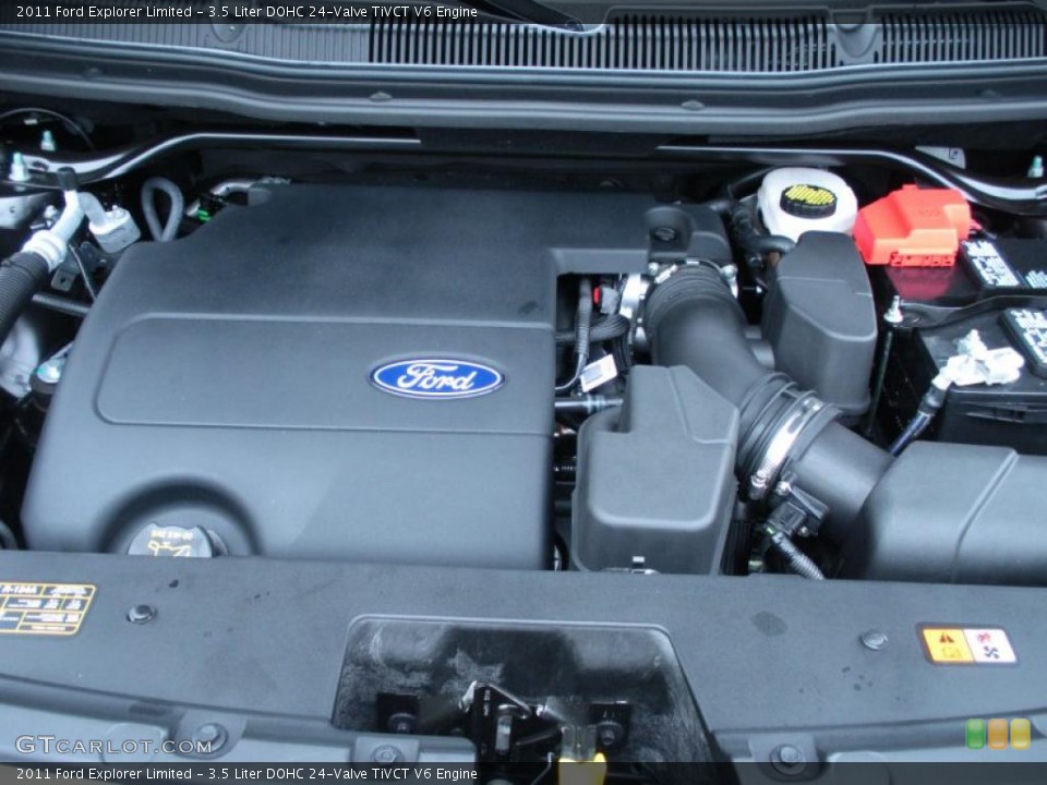3.5 Liter DOHC 24-Valve TiVCT V6 Engine for the 2011 Ford Explorer #43257398