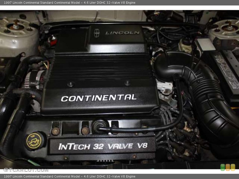 4.6 Liter DOHC 32-Valve V8 Engine for the 1997 Lincoln Continental #43257844
