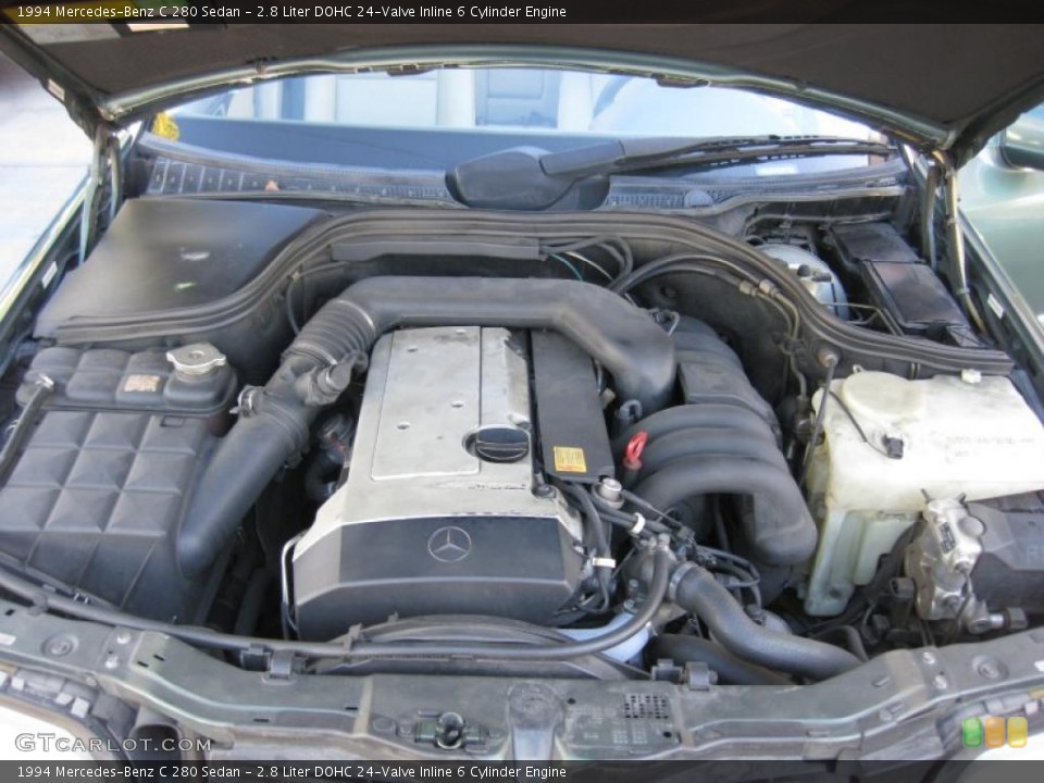 2.8 Liter DOHC 24-Valve Inline 6 Cylinder Engine for the 1994 Mercedes-Benz C #43266640