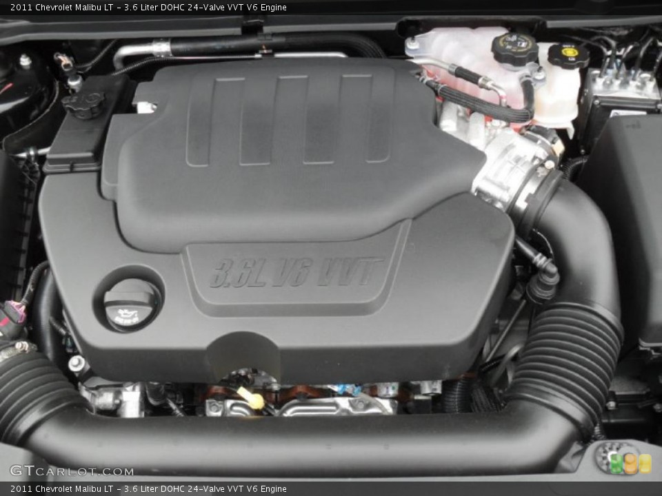 3.6 Liter DOHC 24-Valve VVT V6 Engine for the 2011 Chevrolet Malibu #43271526