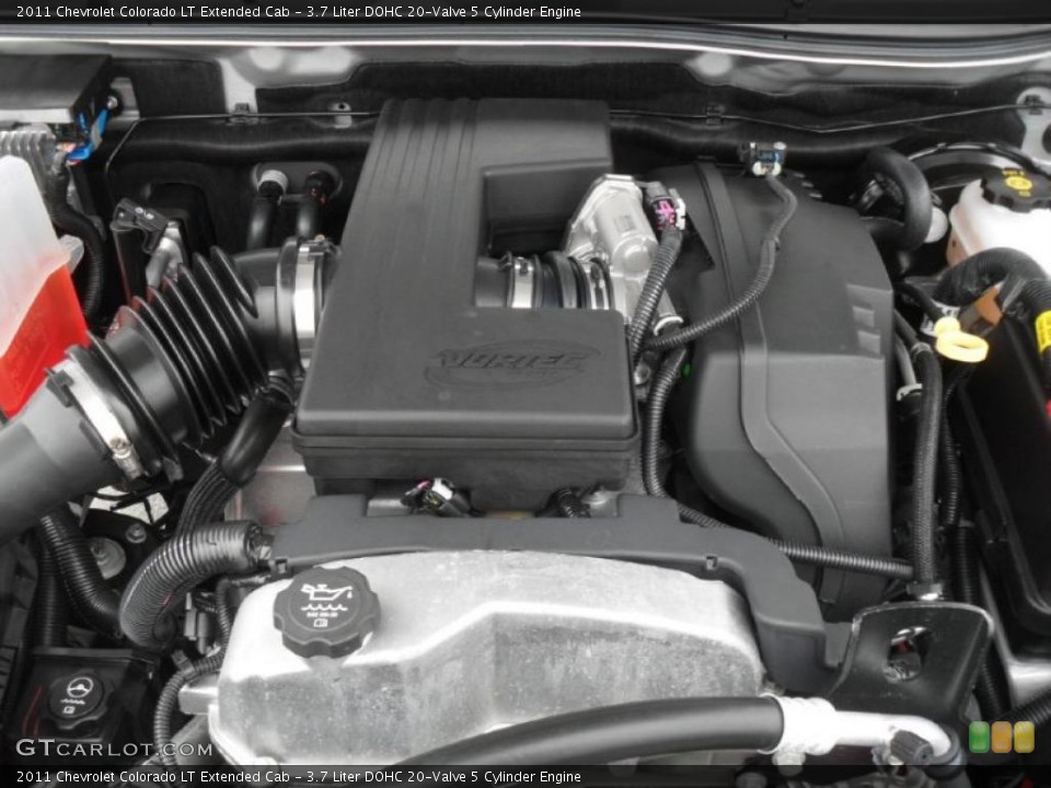 3.7 Liter DOHC 20-Valve 5 Cylinder Engine for the 2011 Chevrolet Colorado #43274021