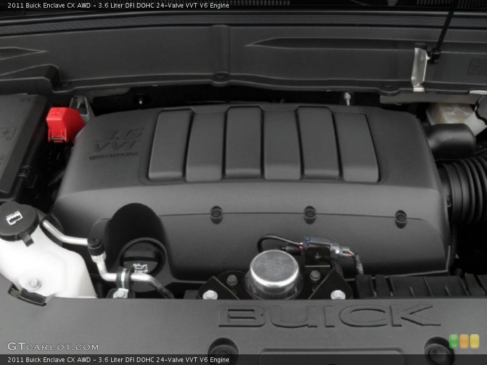 3.6 Liter DFI DOHC 24-Valve VVT V6 Engine for the 2011 Buick Enclave #43275950