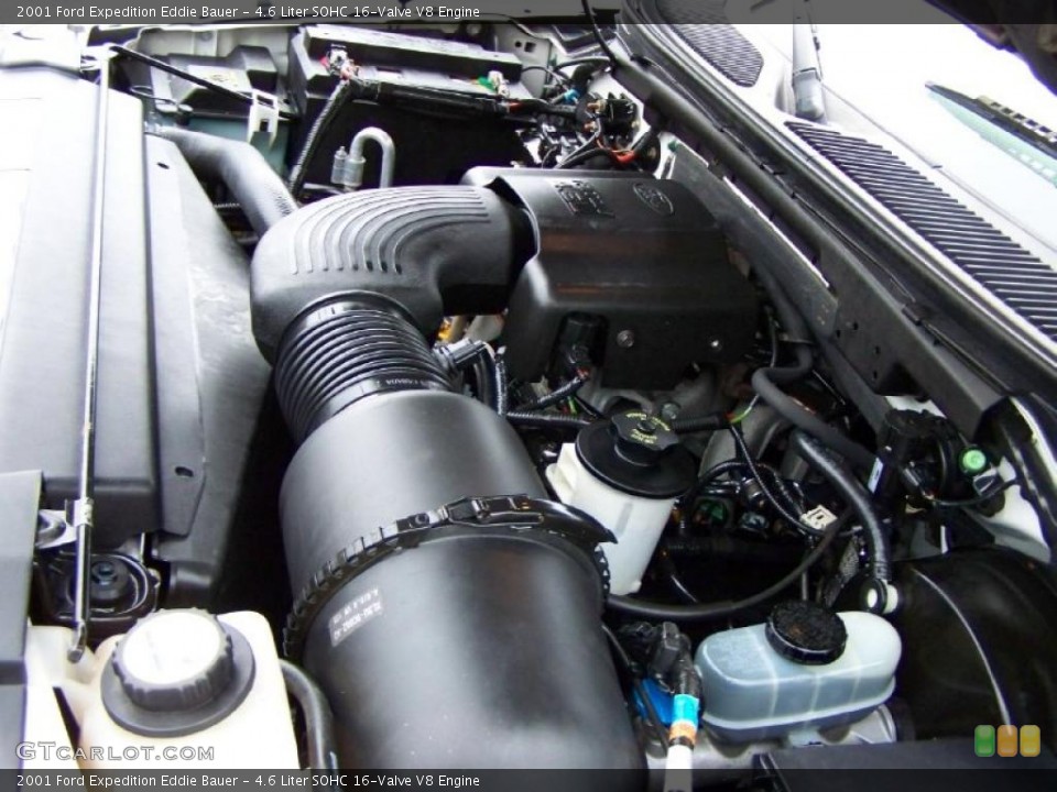 4.6 Liter SOHC 16-Valve V8 2001 Ford Expedition Engine