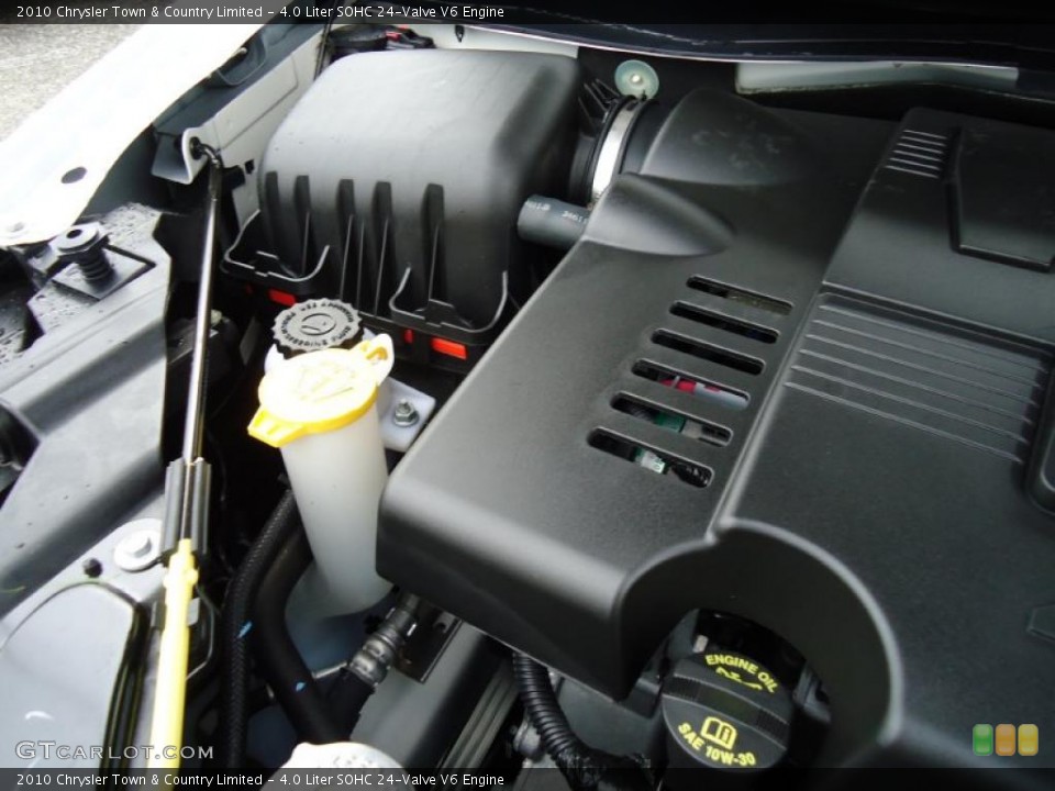 4.0 Liter SOHC 24-Valve V6 Engine for the 2010 Chrysler Town & Country #43287480