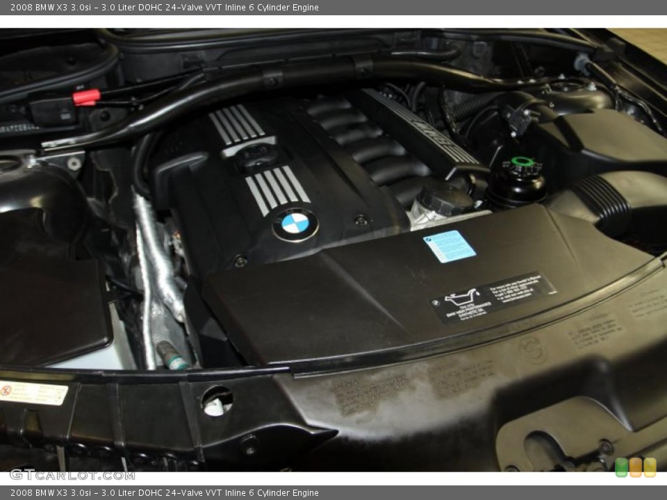 3.0 Liter DOHC 24-Valve VVT Inline 6 Cylinder Engine for the 2008 BMW X3 #43295540
