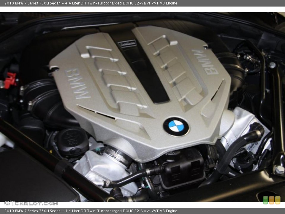 4.4 Liter DFI Twin-Turbocharged DOHC 32-Valve VVT V8 Engine for the 2010 BMW 7 Series #43304619