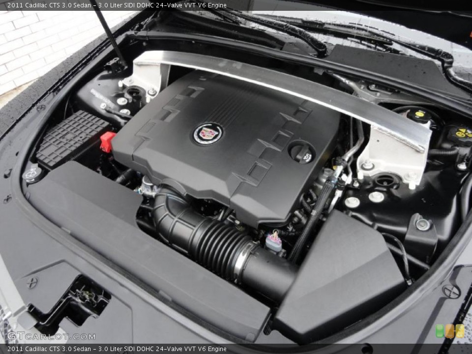 3.0 Liter SIDI DOHC 24-Valve VVT V6 Engine for the 2011 Cadillac CTS #43323541