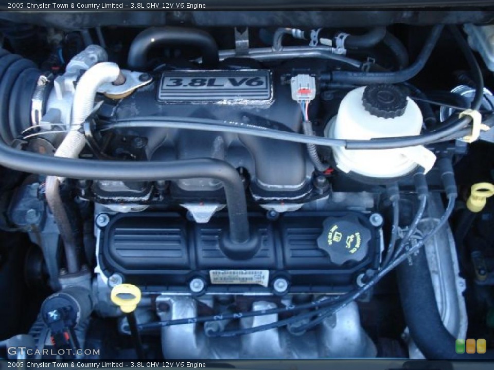 3.8L OHV 12V V6 Engine for the 2005 Chrysler Town & Country #43329623
