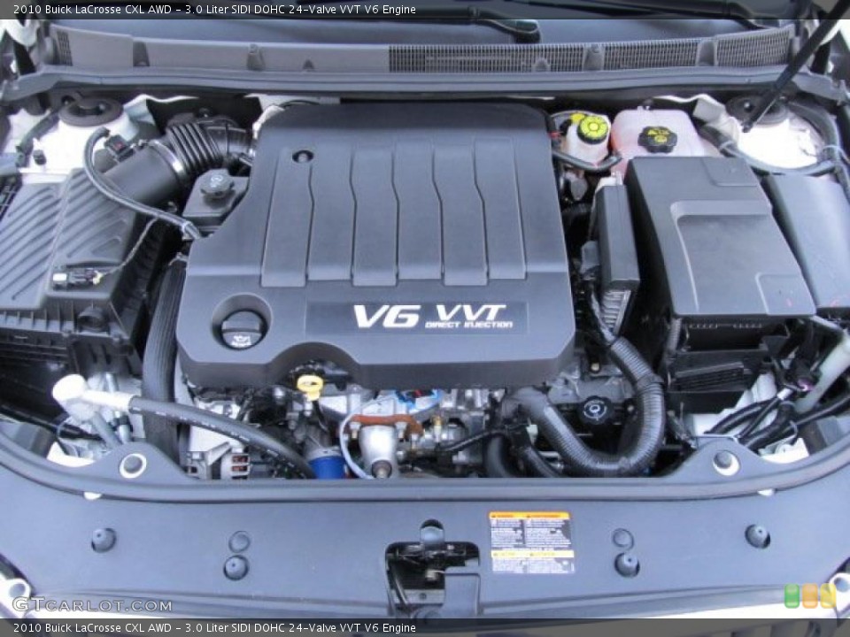 3.0 Liter SIDI DOHC 24-Valve VVT V6 Engine for the 2010 Buick LaCrosse #43329819