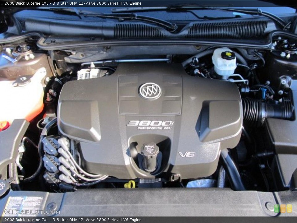 3.8 Liter OHV 12-Valve 3800 Series III V6 Engine for the 2008 Buick Lucerne #43334575