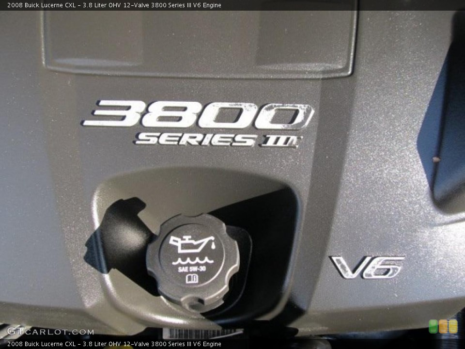 3.8 Liter OHV 12-Valve 3800 Series III V6 Engine for the 2008 Buick Lucerne #43334583