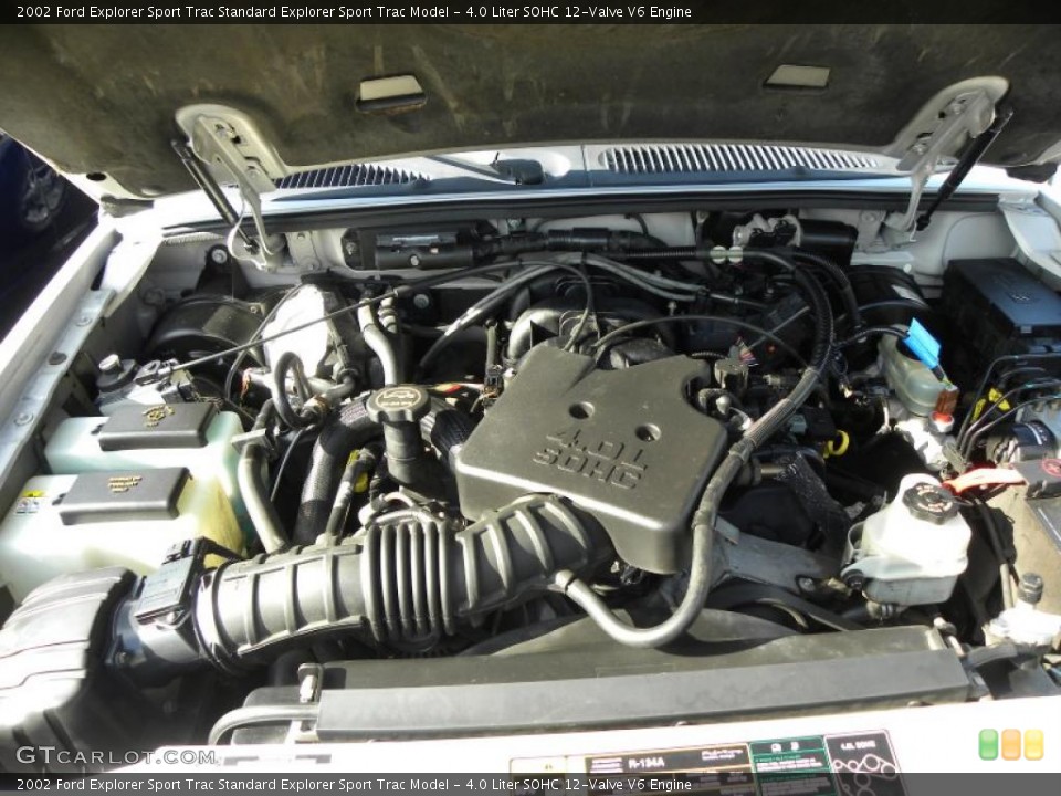4.0 Liter SOHC 12-Valve V6 Engine for the 2002 Ford Explorer Sport Trac #43343443