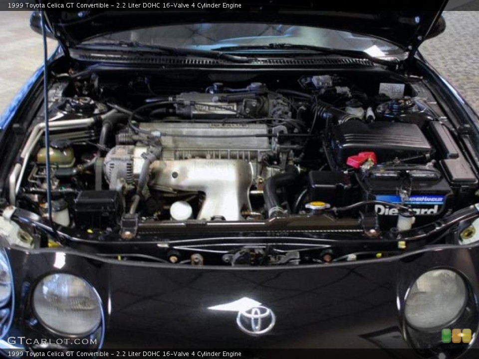 2.2 Liter DOHC 16-Valve 4 Cylinder 1999 Toyota Celica Engine