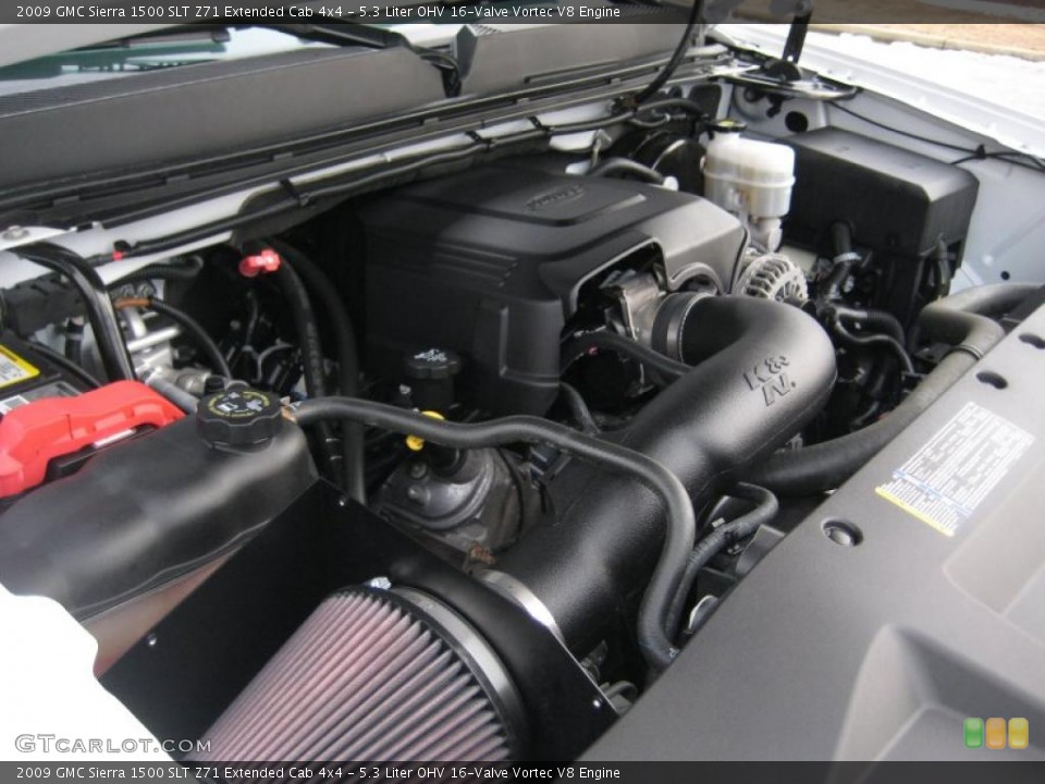 5.3 Liter OHV 16-Valve Vortec V8 Engine for the 2009 GMC Sierra 1500 #43344751