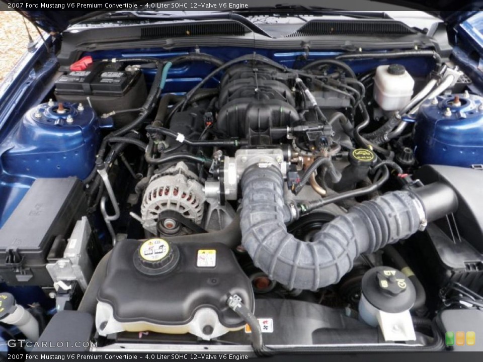 4.0 Liter SOHC 12-Valve V6 Engine for the 2007 Ford Mustang #43358087