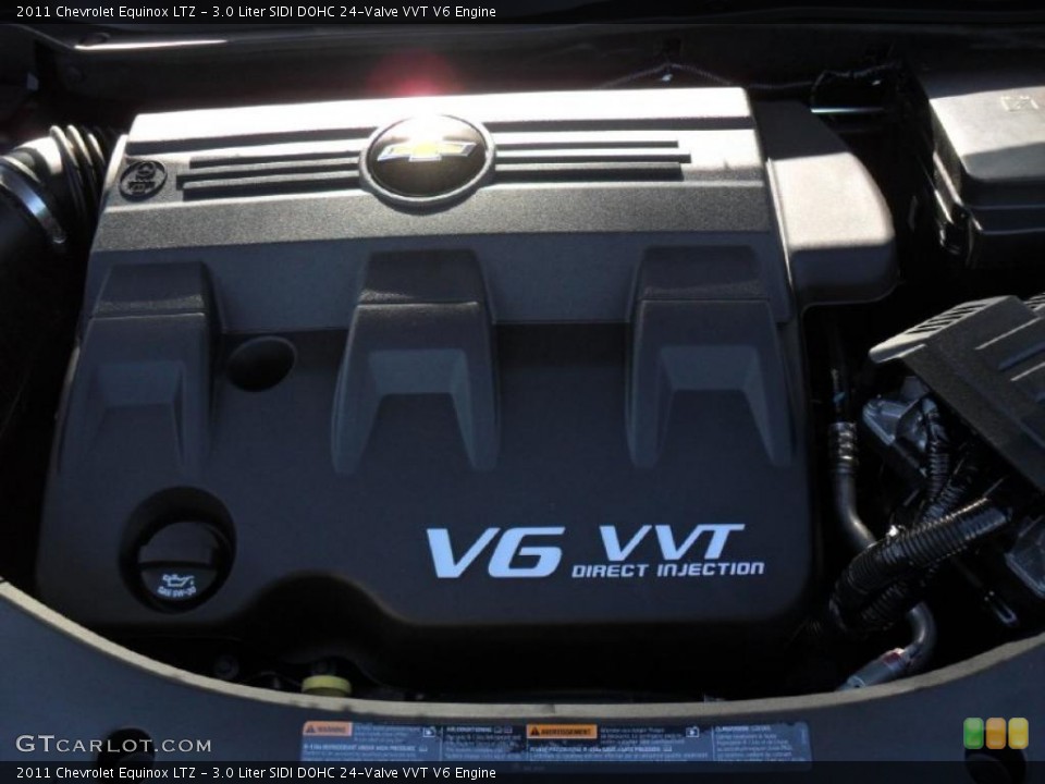3.0 Liter SIDI DOHC 24-Valve VVT V6 Engine for the 2011 Chevrolet Equinox #43362507