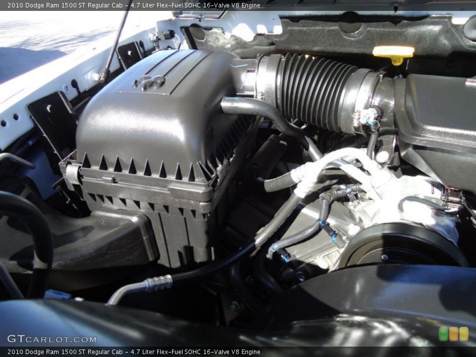 4.7 Liter Flex-Fuel SOHC 16-Valve V8 Engine for the 2010 Dodge Ram 1500 #43367820
