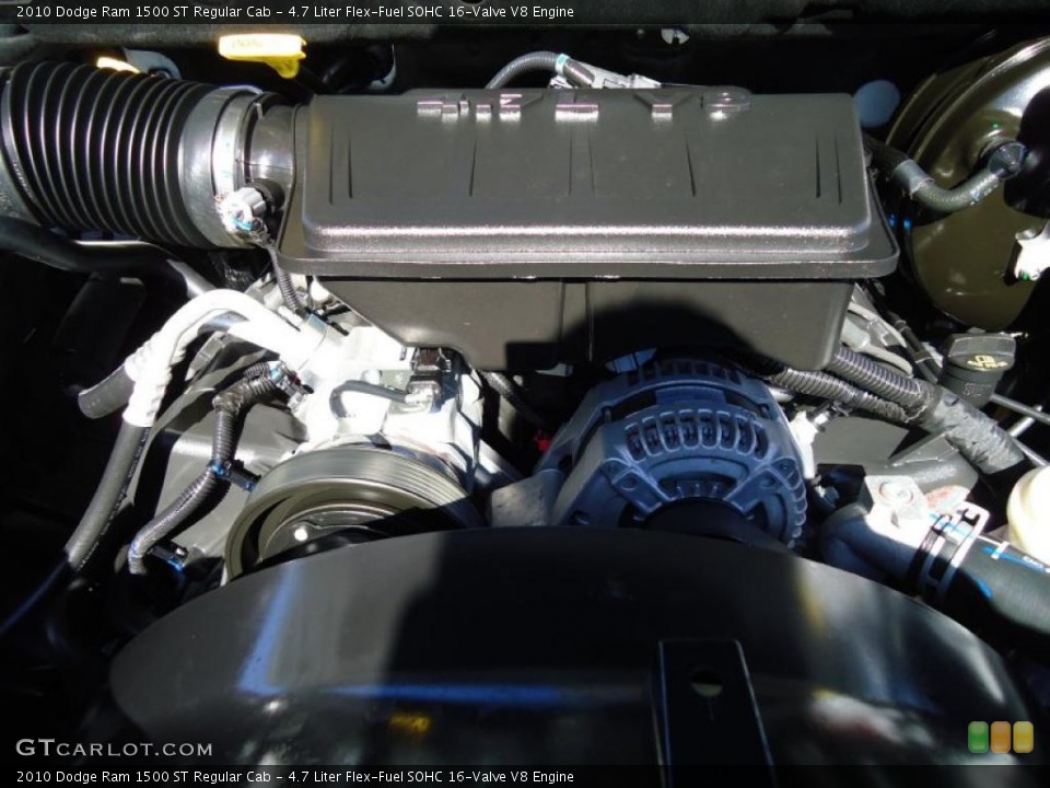 4.7 Liter Flex-Fuel SOHC 16-Valve V8 Engine for the 2010 Dodge Ram 1500 #43367836